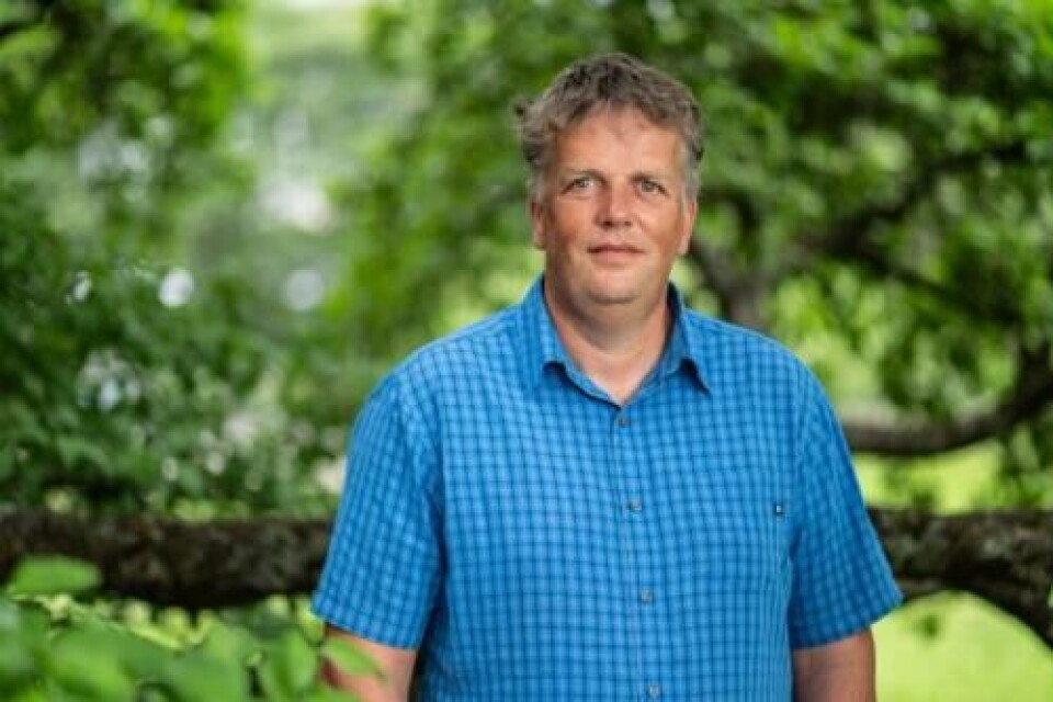 Hans Olav Hygen er klimaforsker ved Meteorologisk institutt og avviser påstander om at orkanene kan være manipulert. Foto: Vilde Jagland/MET.