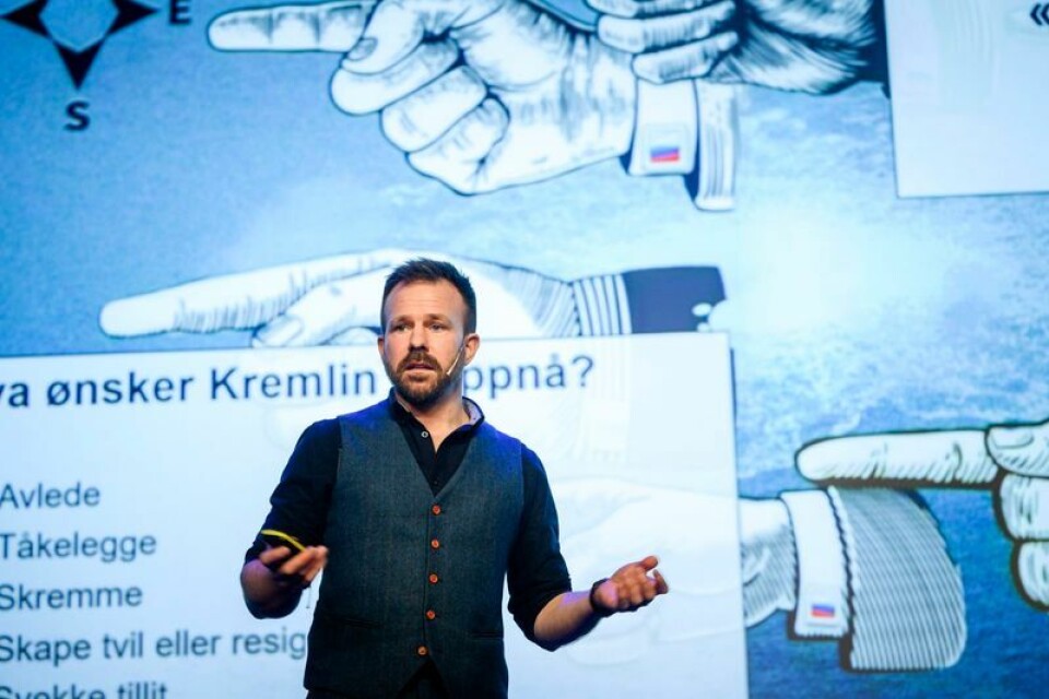 Eskil Grendahl Sivertsen, spesialrådgiver ved FFI, sier at påvirkning kan øke i intensitet og omfang i land hvor det foregår valg. Foto: Privat
