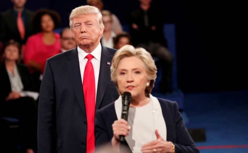 Hillary Clintons valgkamparbeidere ble utsatt for hacker-angrep under presidentvalgkampen i 2016. Senere er det slått fast at Russland sto bak angrepene. Foto: Rick Wilking / Reuters