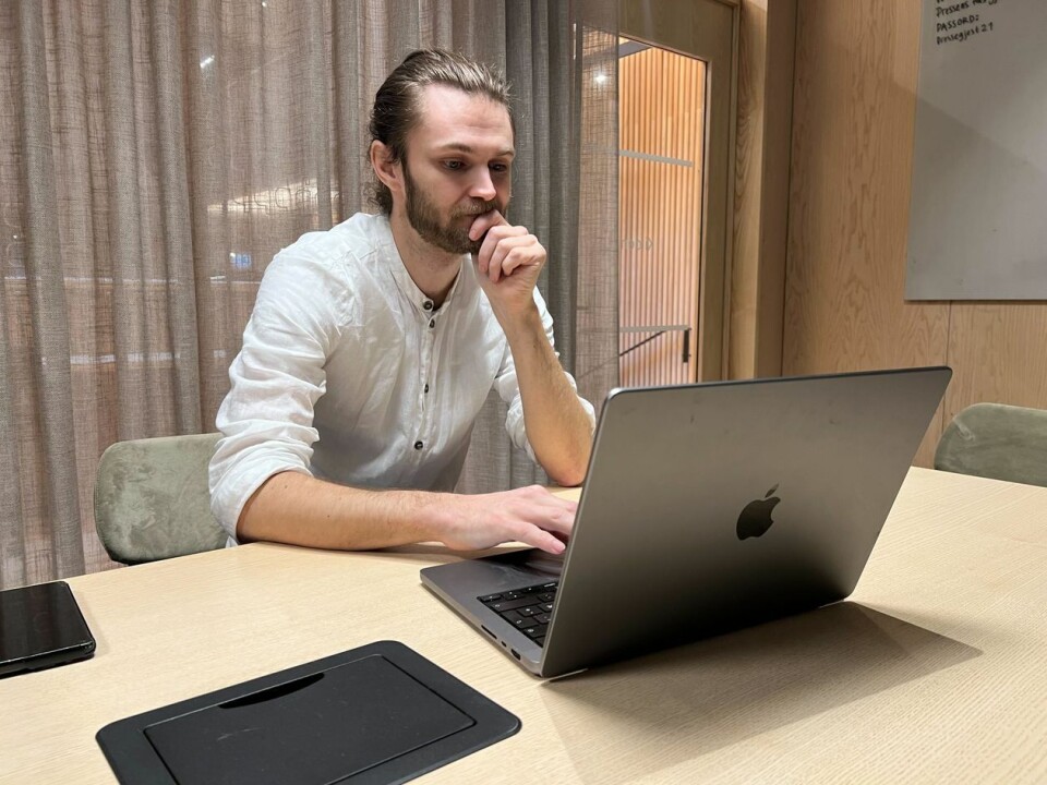 Noe av det Thomas Andre Fure ønsket å finne ut av var hva KI-detektorene vektlegger når de analyserer et bilde. Foto: Kajsa Garmann Lønrusten