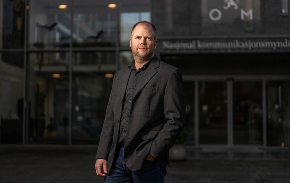 Johannes Vallesverd, seniorrådgiver i Nkom. Foto: Pressefoto /Nkom