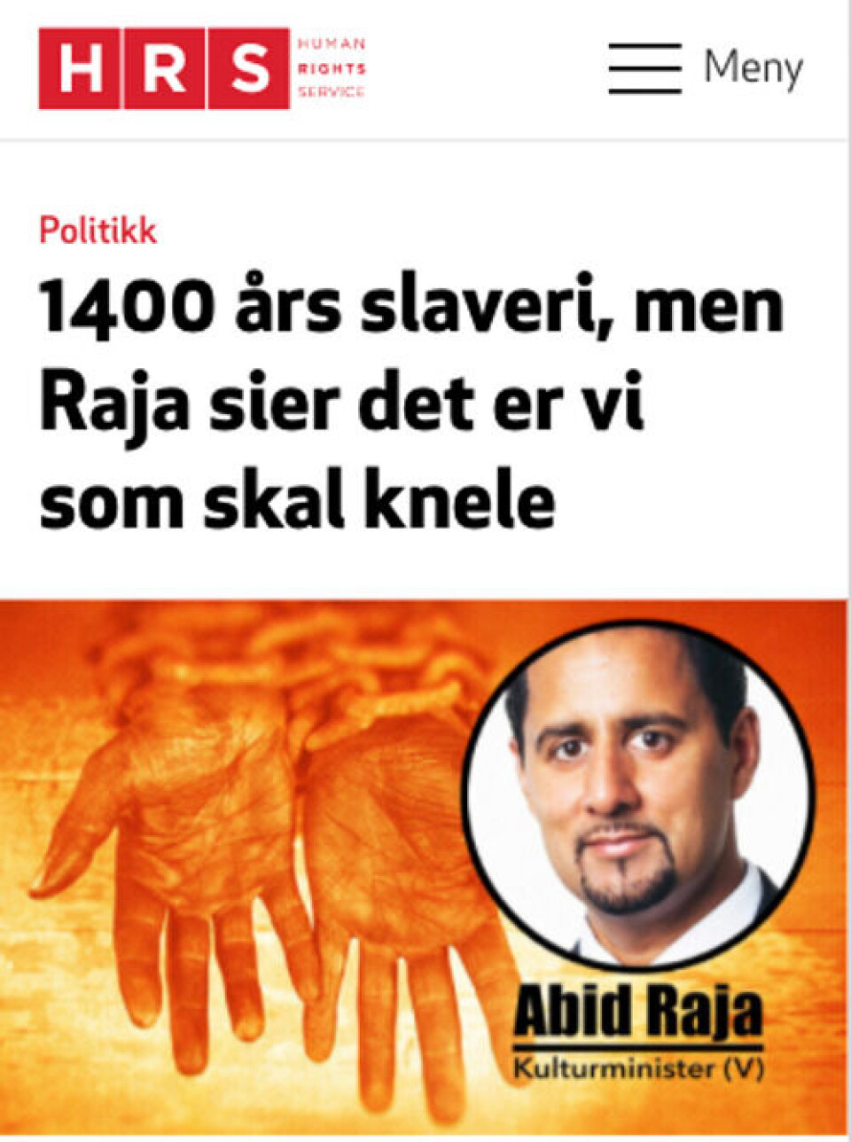 En av de mest delte sakene fra Rights.no i 2020. Faksimile fra Rights.no