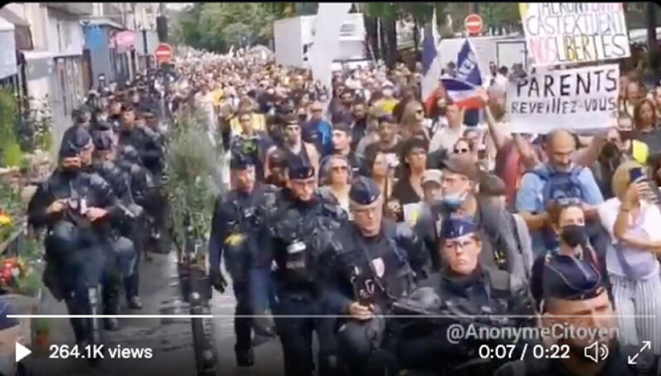 Skjermdump: Twitter.com / @AnonymeCitoyen