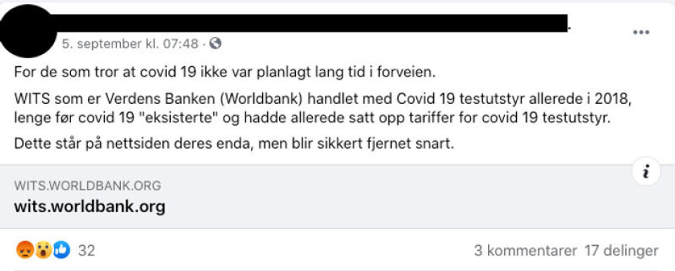 Klikk på bildet for å se en større versjon. Skjermbilde: Facebook Klikk på bildet for å se en større versjon.
