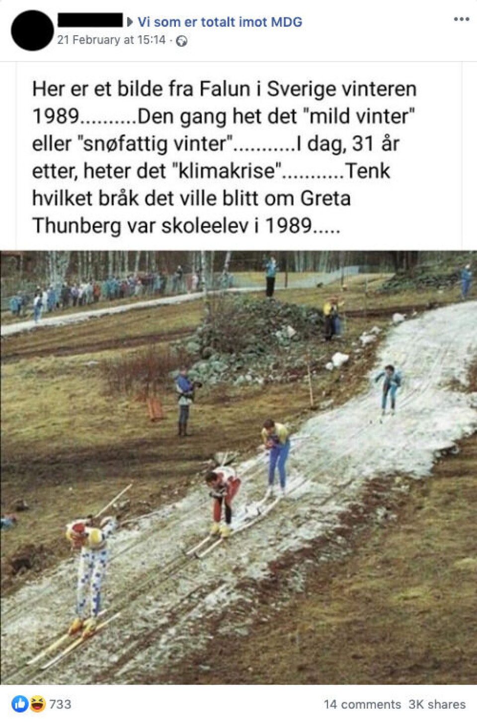 Foto: Skjermdump / Facebook