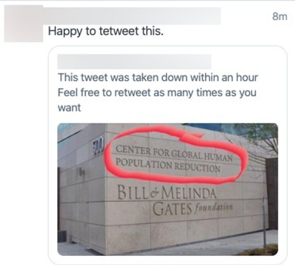 Skjermbilde fra Twitter