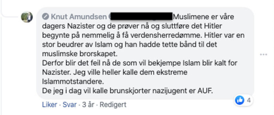 Skjermbilde: Facebook