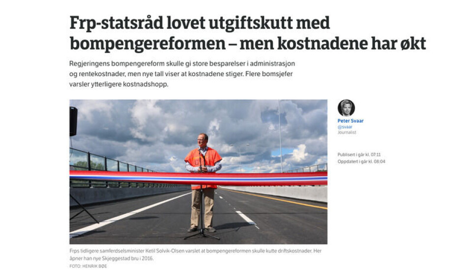 Foto: Skjermdump / NRK.no