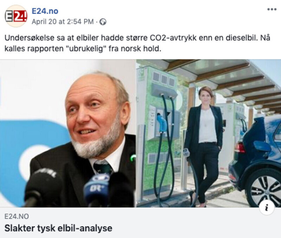 Skjermbilde fra Facebook.