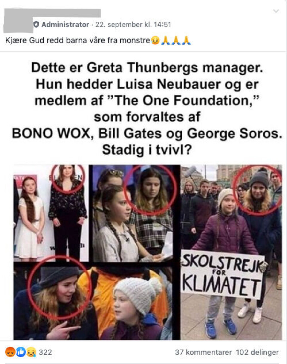 Foto: Skjermdump / Facebook