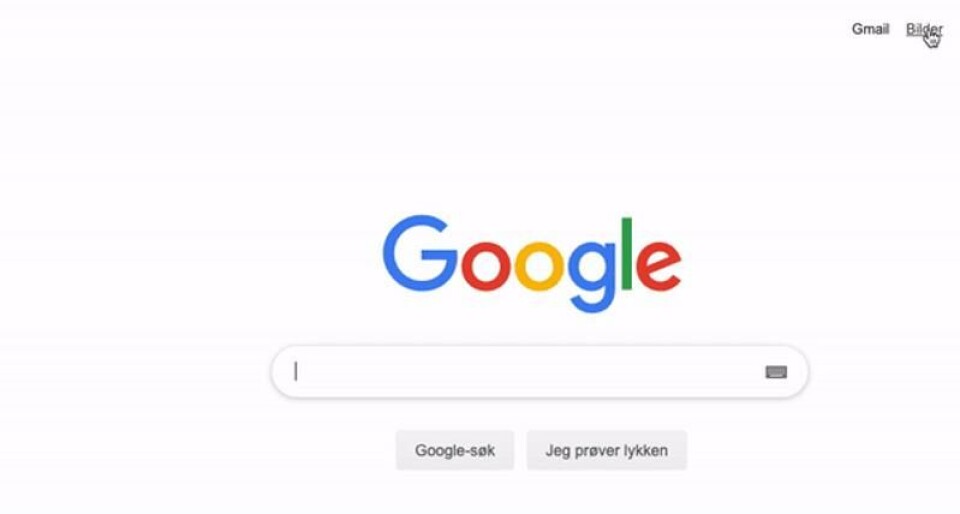 Foto: Skjermdump / Google.no