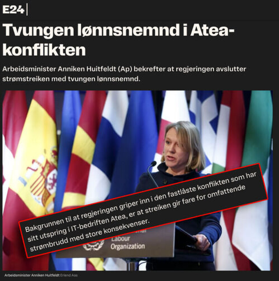 Faksimile: E24, 16.5.2013