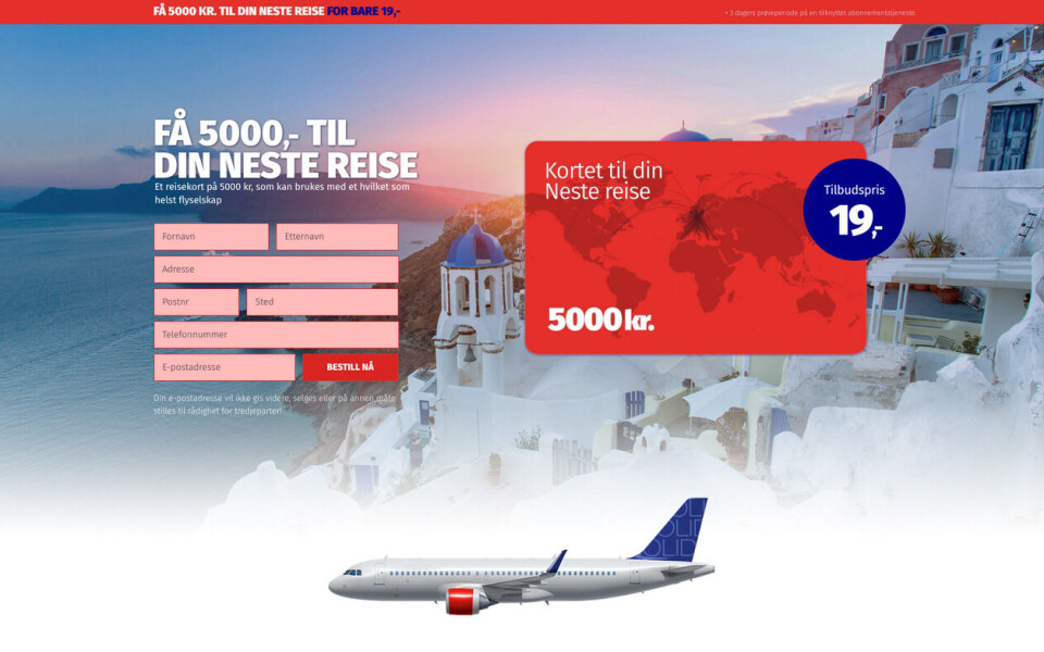 Nei, Kongeparken, Tusenfryd og Norwegian gir ikke bort gratisbilletter til alle