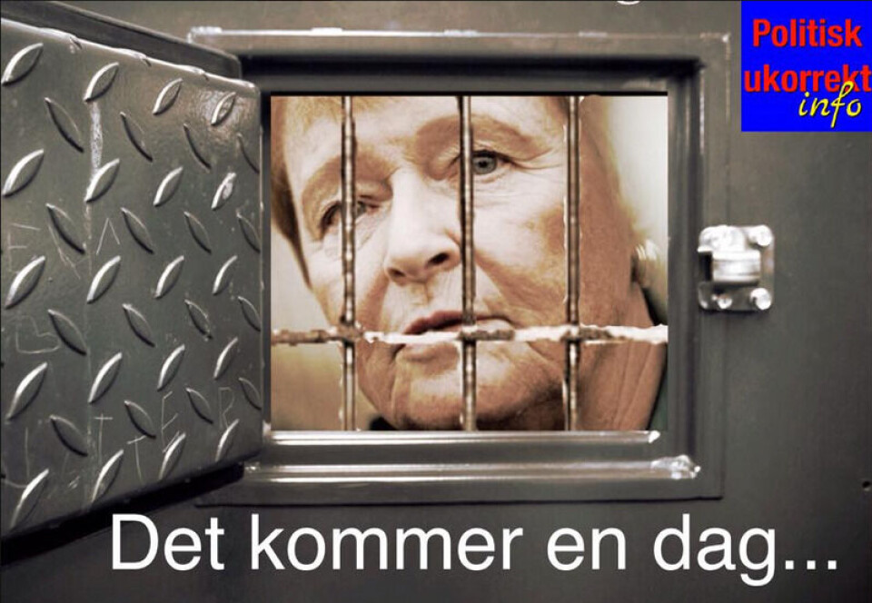 Dette bildet av Gro Harlem Brundtland ble delt av Facebook-siden «Frie Nasjonalister – Politisk ukorrekt info» sammen med et innlegg om St. meld. nr. 74 1979–80. Foto: Skjermdump fra Facebook. Dette bildet av Gro Harlem Brundtland ble delt av Facebook-siden «Frie Nasjonalister – Politisk ukorrekt info» sammen med et innlegg om St. meld. nr. 74 1979–80.