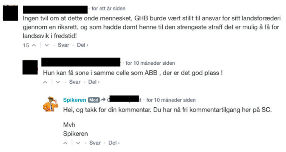 Foto: Skjermdump fra Spikers Corner.