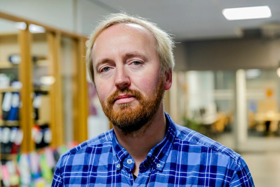 Leder i Antirasistisk Senter, Rune Berglund Steen. Foto: Cornelius Poppe / NTB scanpix. Leder i Antirasistisk Senter, Rune Berglund Steen.