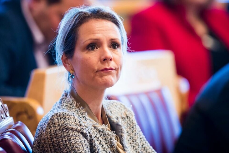 Linda Hofstad Helleland (H) har sluttet som barne- og likestillingsminister. Foto: Terje Pedersen / NTB scanpix. Linda Hofstad Helleland (H) har sluttet som barne- og likestillingsminister.