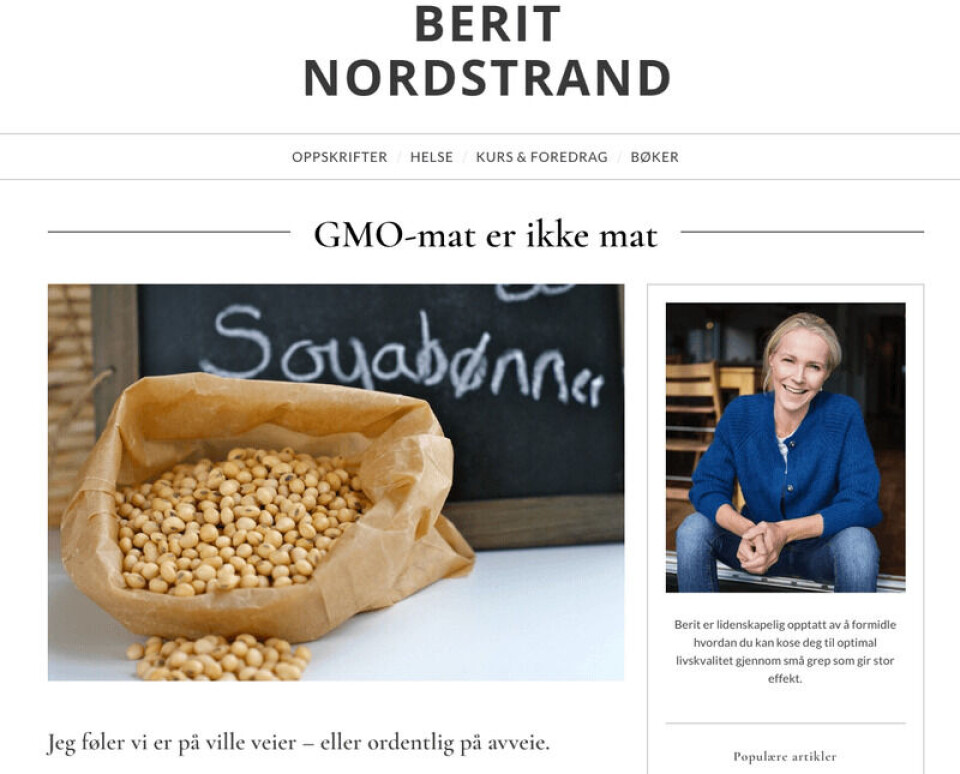 Foto: Skjermdump/Beritnordstrand.no