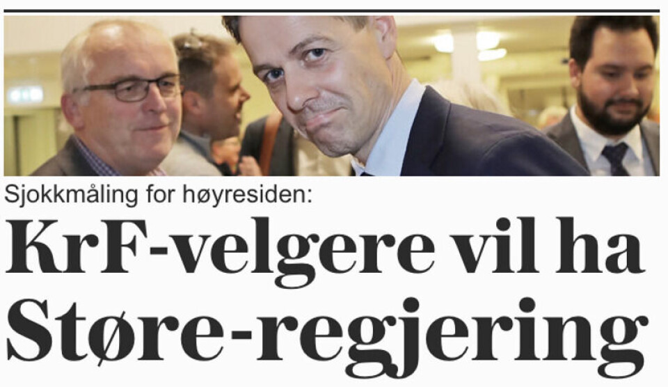 Foto: Skjermdump/VG.