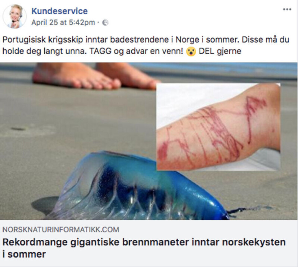 Foto: Skjermdump/facebook.com.