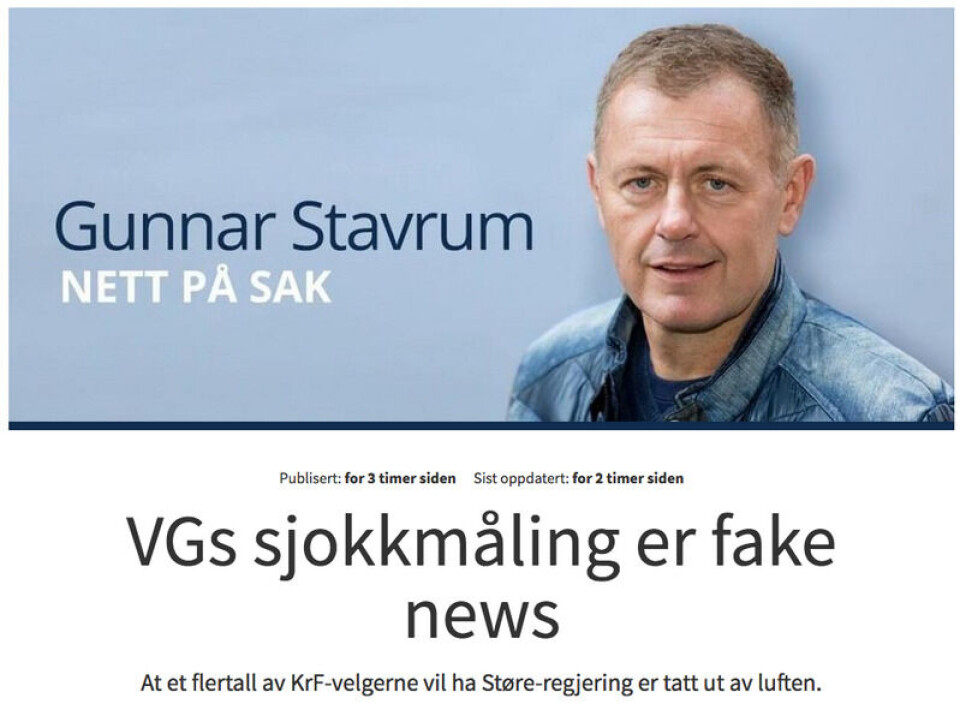Foto: Skjermdump/Nettavisen.