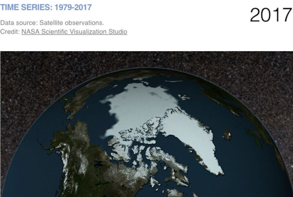 SKJERMDUMP: NASA