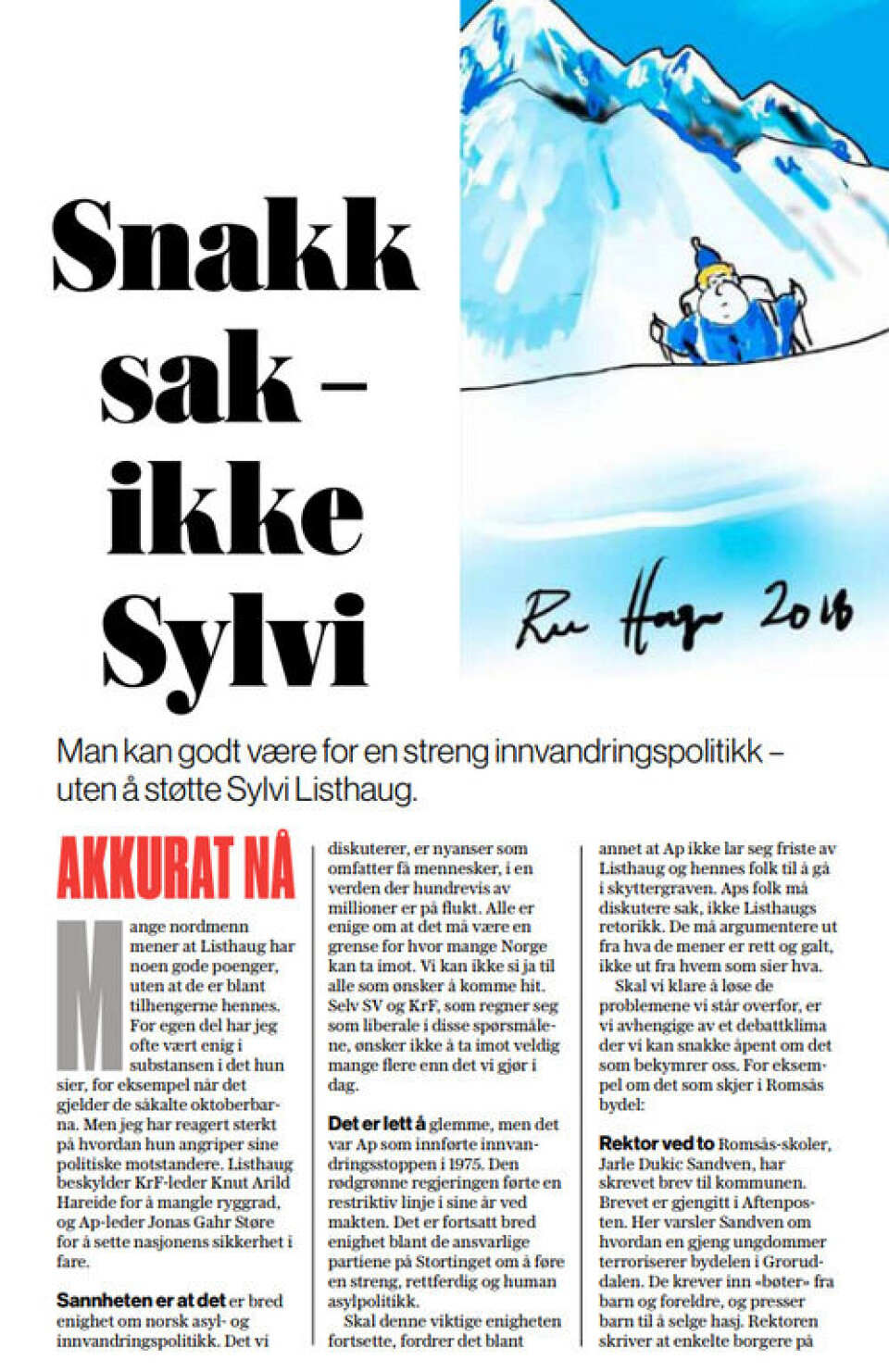 Foto: Skjermdump / VG
