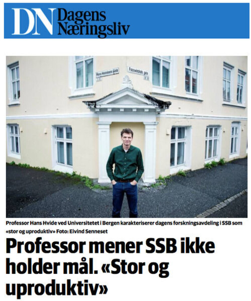 Foto: Skjermdump/Dagens Næringsliv.