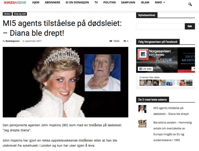 Faksimile: Norgesavisen.no hovedbilde