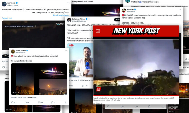 New York Post var ett av mediehusene som publiserte en skjermdump av videoene som har sirkulert i sosiale medier det siste døgnet. Foto: Skjermdump X, Facebook, New York Post hovedbilde