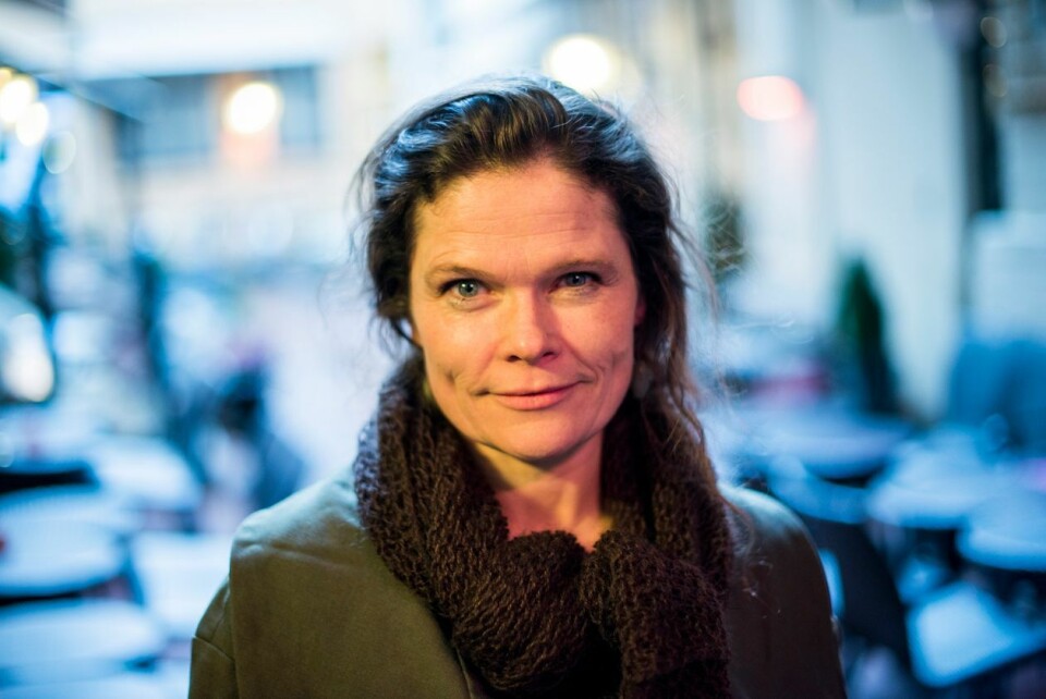 Jurist og samfunnsviter Cecilie Hellestveit er ekspert på krigens folkerett. Hun forteller at det nå er en farlig og anspent situasjon på Vestbredden Foto: Fredrik Varfjell / NTB