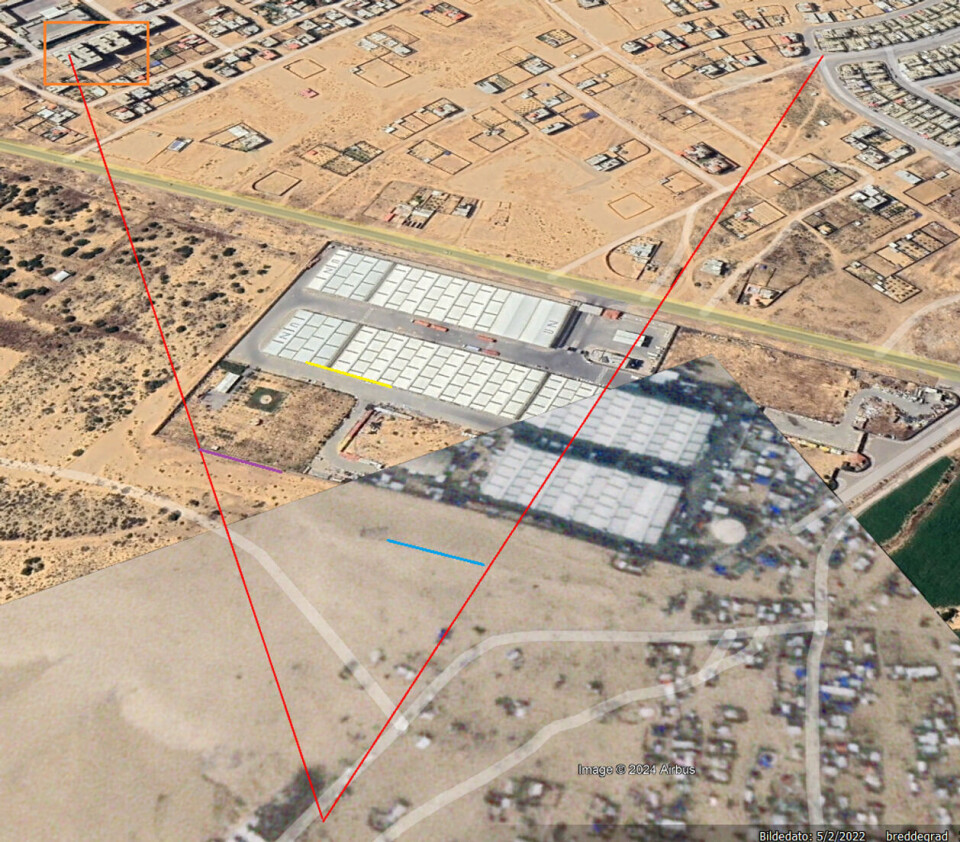 Foto: Planet Labs PBC og Google Earth.