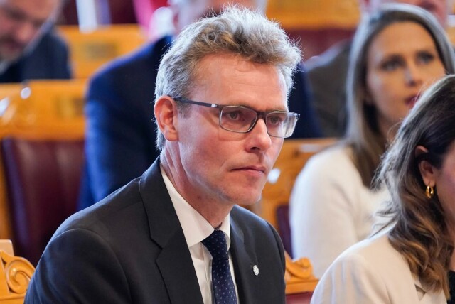 Ola Borten Moe (Sp) langet ut mo Statkraft sin satsing på grønt hydrogen. Foto: Torstein Bøe / NTB hovedbilde