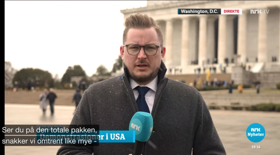 NRK-glipp om størrelsen på amerikansk Ukraina-støtte