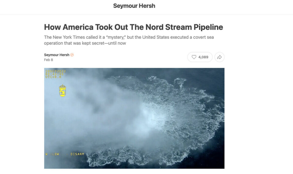 Faksimile: Seymourhersh.substack.com