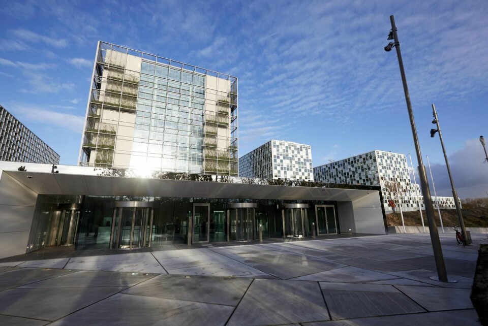 Den internasjonale straffedomstolen, ICC, er verdens første permanente, internasjonale domstol for krigsforbrytelser, forbrytelser mot menneskeheten og folkemord. Domstolen har sete i Haag. Foto: Martijn Beekman, AFP.