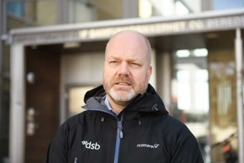 Johan Marius Ly, avdelingsdirektør, Forebygging og sikkerhet i DSB, sier at påstanden fra Tryg Forsikring er helt feil. Foto: Anita Andersen (DSB).