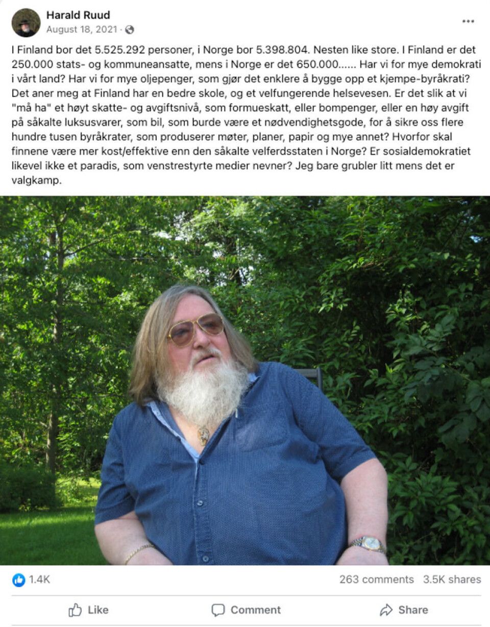 Skjermdump, Facebook