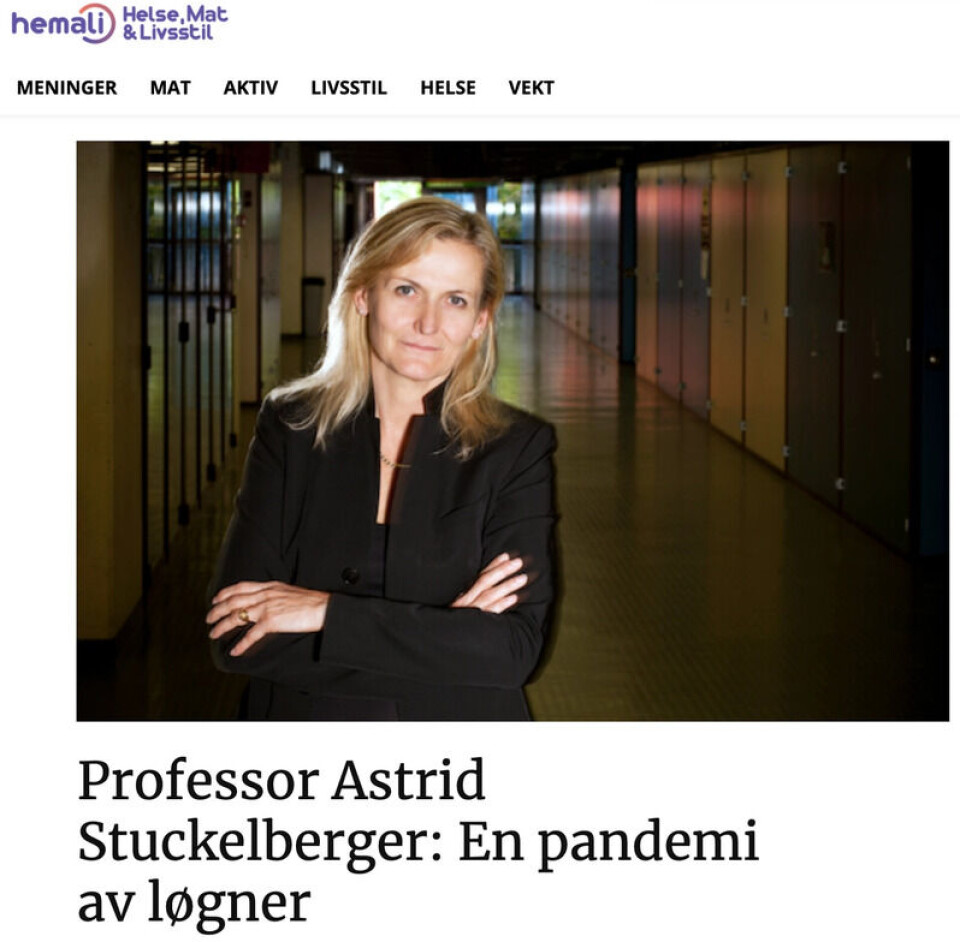Denne artikkelen fra Hemali.no har blitt mye spredt blant nordmenn på Facebook. Skjermbilde: Hemali.no.