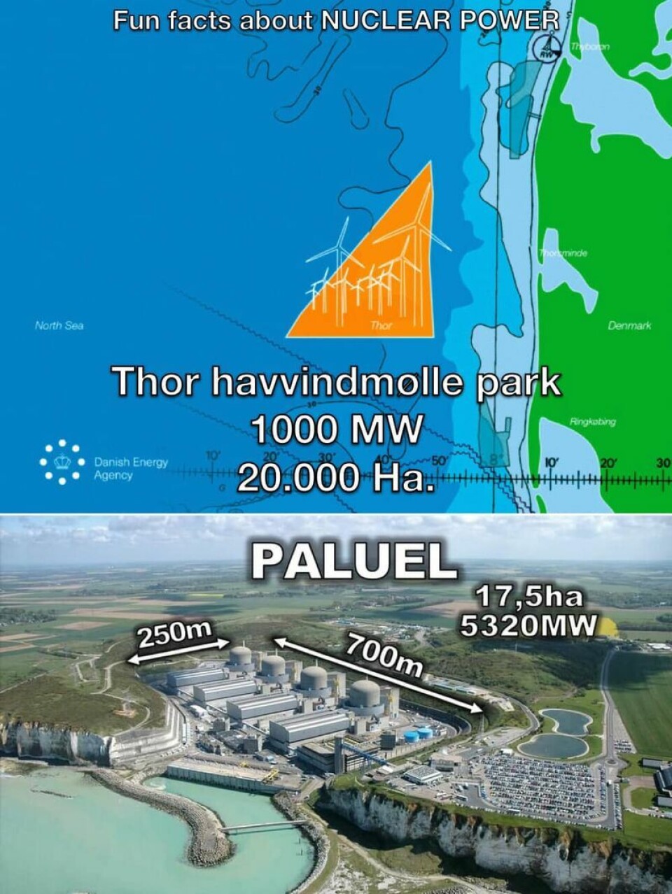 Dette bildet deles nå på sosiale medier, også blant nordmenn. Skjermbilde: Facebook.