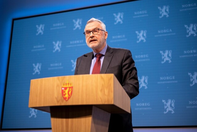 Sjef i Politiets sikkerhetstjeneste (PST), Hans Sverre Sjøvold, la i dag fram den åpne trussel- og risikovurderingen til PST, Etterretningstjenesten og Nasjonal sikkerhetsmyndighet. Foto: Beate Oma Dahle / NTB. hovedbilde