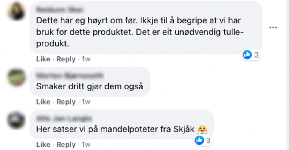 Foto: Skjermdump, Facebook