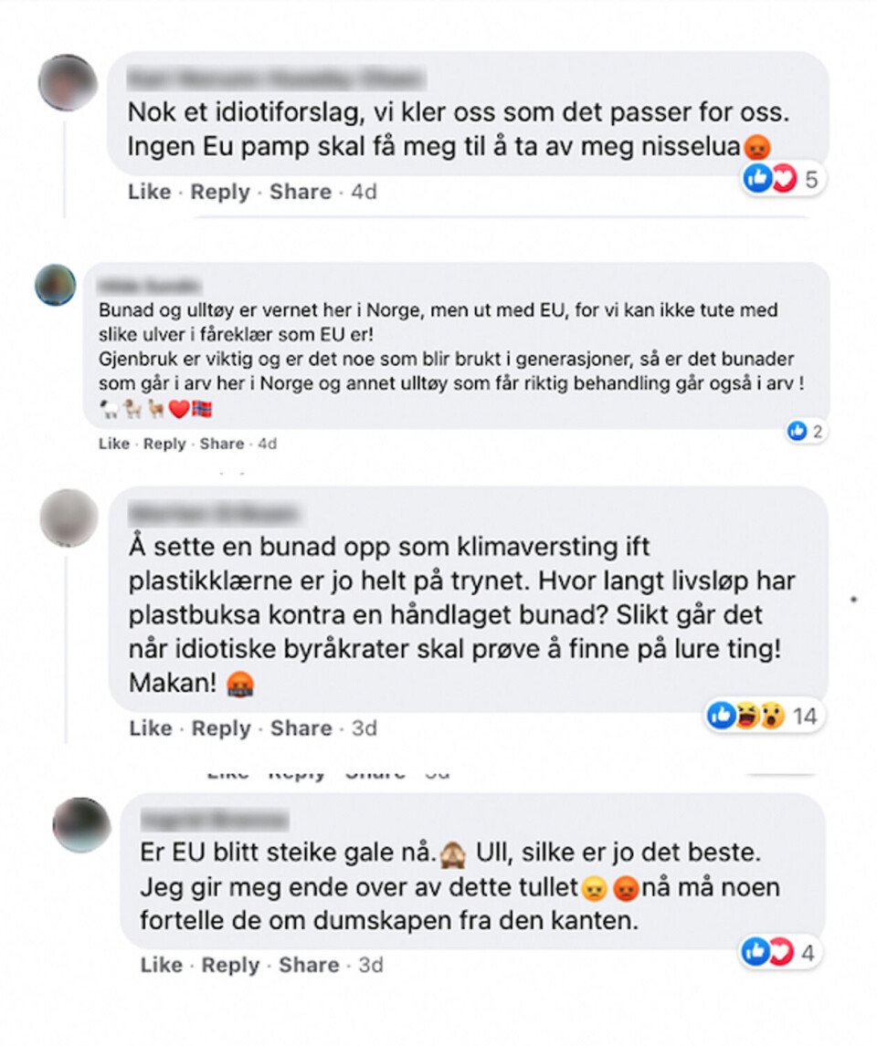 Skjermdump: Facebook.