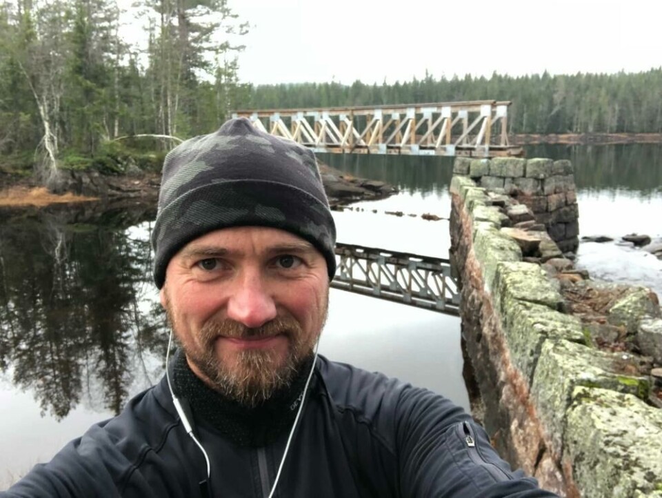 Frode Hult, seksjonsleder for vannmiljø i Vann- og avløpsetaten i Oslo kommune, peker på to årsaker til vannmangelen i hovedstaden. Lite nedbør og nedtapping av Gjerdingen for å rehabilitere demningen. Foto: Privat.