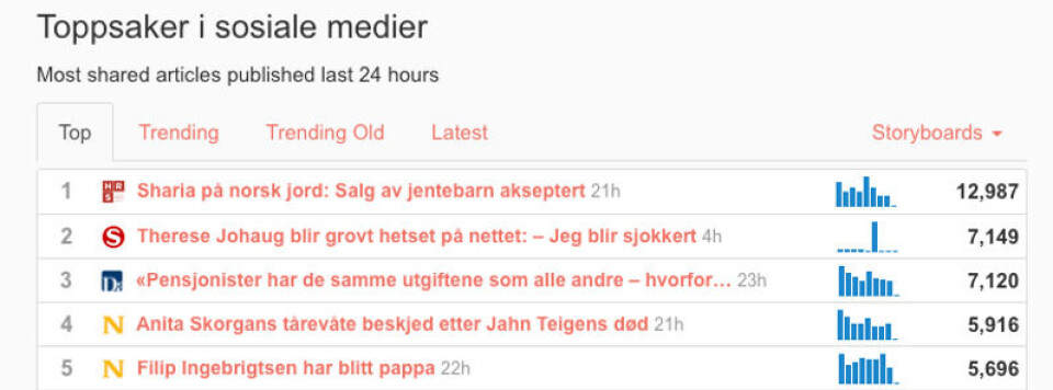 Foto: Skjermdump / Storyboard