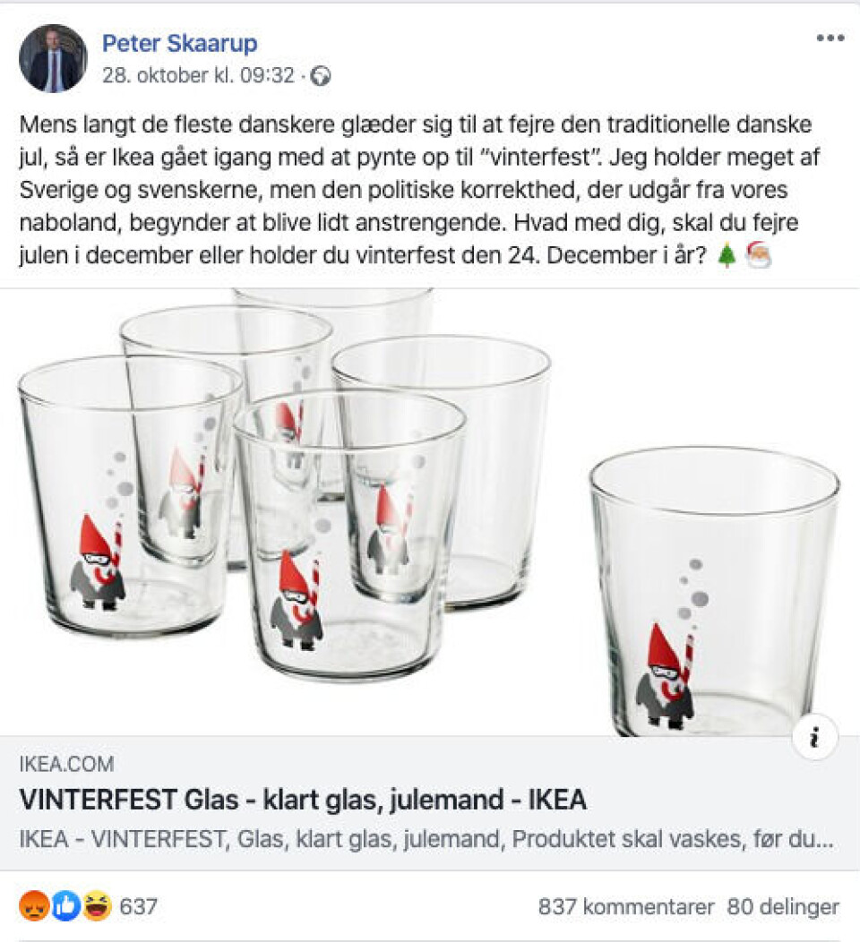 Foto: Skjermdump / Facebook