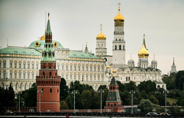 Propagandaen til de russiske myndighetene i Kreml når nordmenn via norske alternative nettsteder. Foto: Alexander Nemenov / AFP. hovedbilde