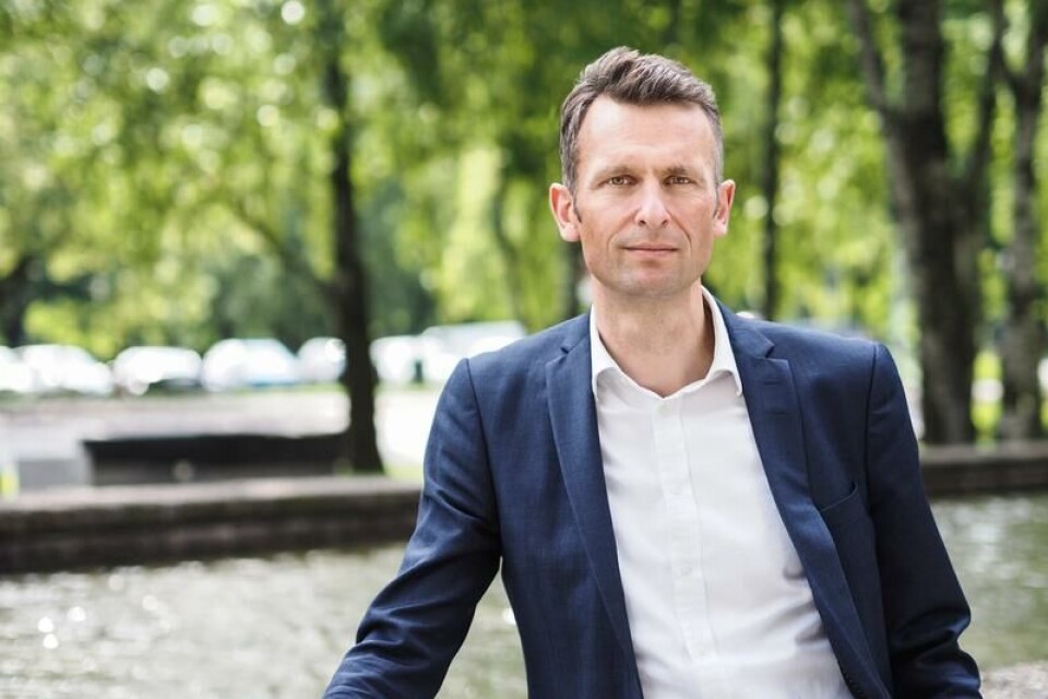 Administrerende direktør, Knut Kroepelien, i Energi Norge. Foto: Caroline Roka / Energi Norge.