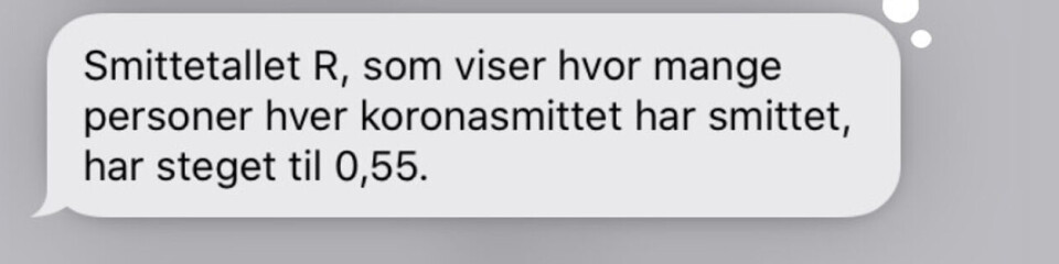 Melding sendt ut fra NTB fredag 8. mai kl. 13.02 Melding sendt ut fra NTB fredag 8. mai kl. 13.02