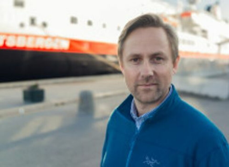 Kommunikasjonssjef i Hurtigruten, Rune Thomas Ege Hurtigruten Kommunikasjonssjef i Hurtigruten, Rune Thomas Ege